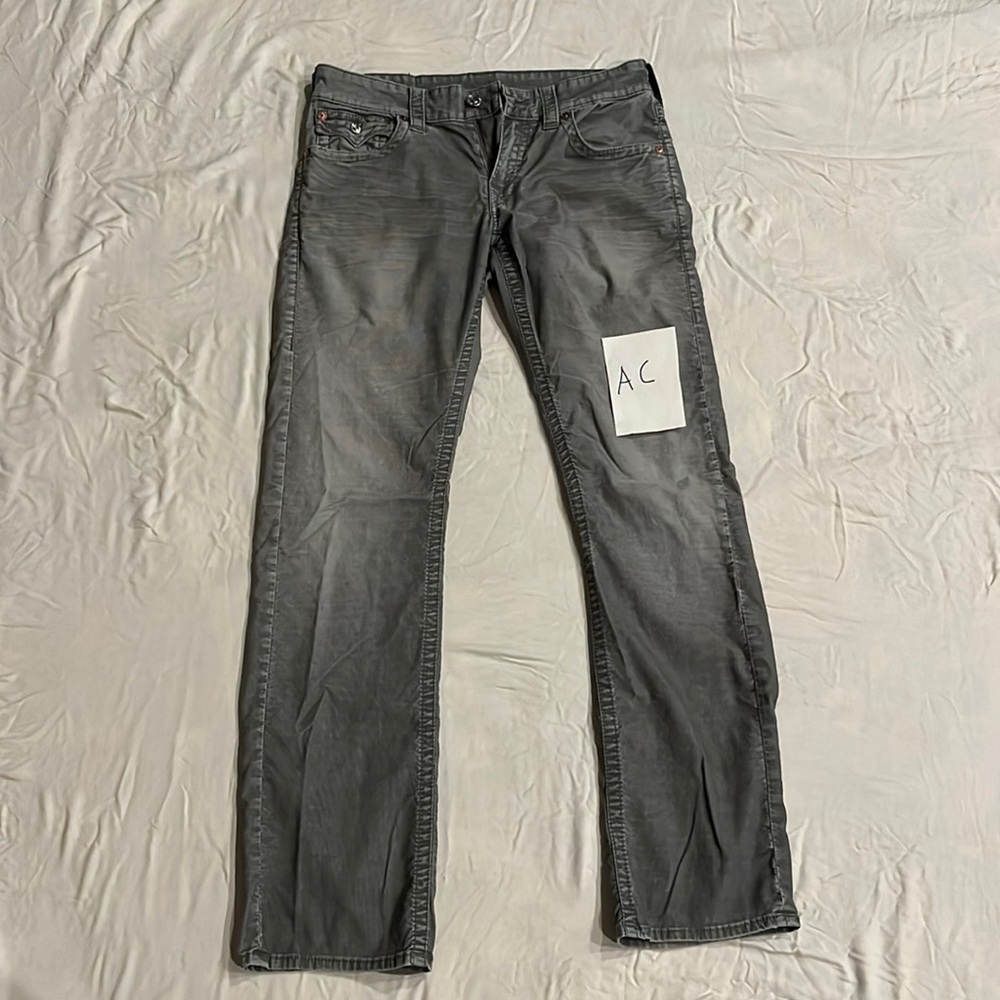 True religion light grey jeans